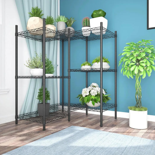 A100 8-layer plant stand, suitable for indoor and outdoor, multiple plant stands, adjustable plant stand