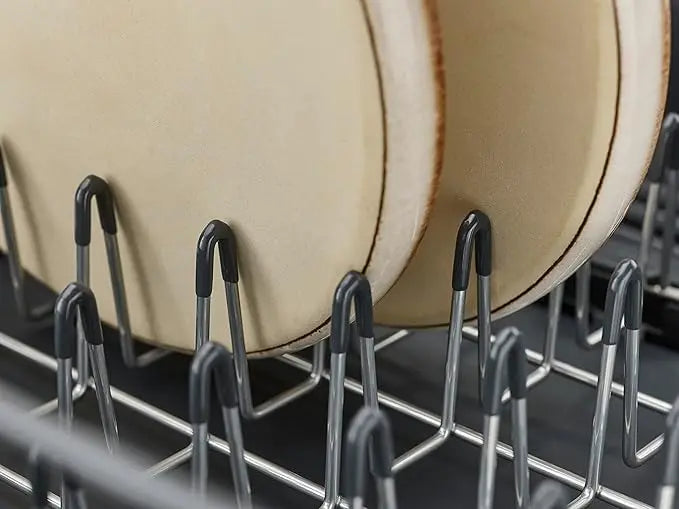 A105 Retractable Two-Part Dish Drainer - Stainless Steel, Scratch Resistant, Removable Dish Drainer