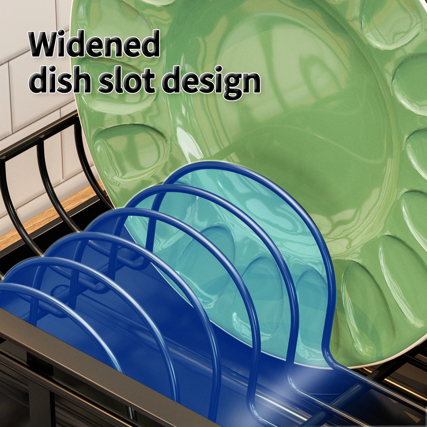Dish Rack with Drip Tray