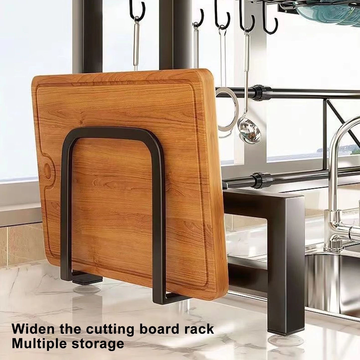 A180 Retractable bowl drain rack multifunctional dish storage rack