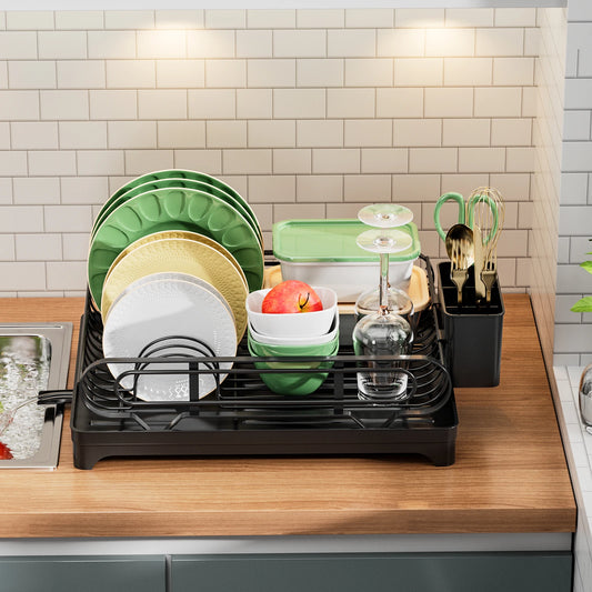 Dish Rack with Drip Tray